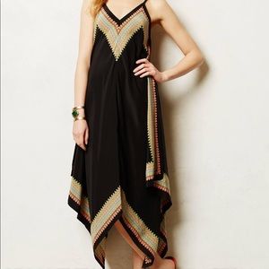 Anthropologie Silk Estrella Dress